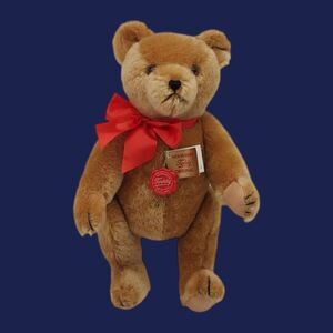 Vintage 16" Hermann Teddy Original Growler Jointed Mohair Bear Nursery Baby Gift